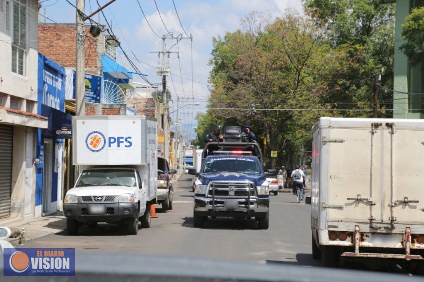 Mantiene SSP operativo interinstitucional en Zamora