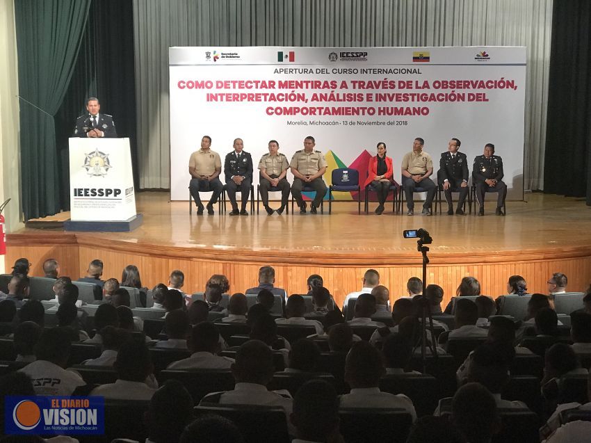 IEESSPP inicia curso internacional para la detección de mentiras