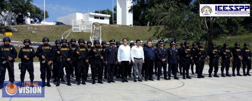 Reconoce Gobierno de Campeche al IEESSPP por apoyo en materia de profesionalización policial