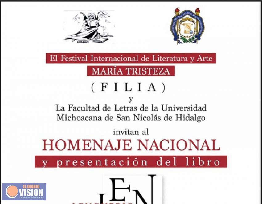 Realizan en Morelia presentación del libro y homenaje al poeta chiapaneco Roberto López Moreno