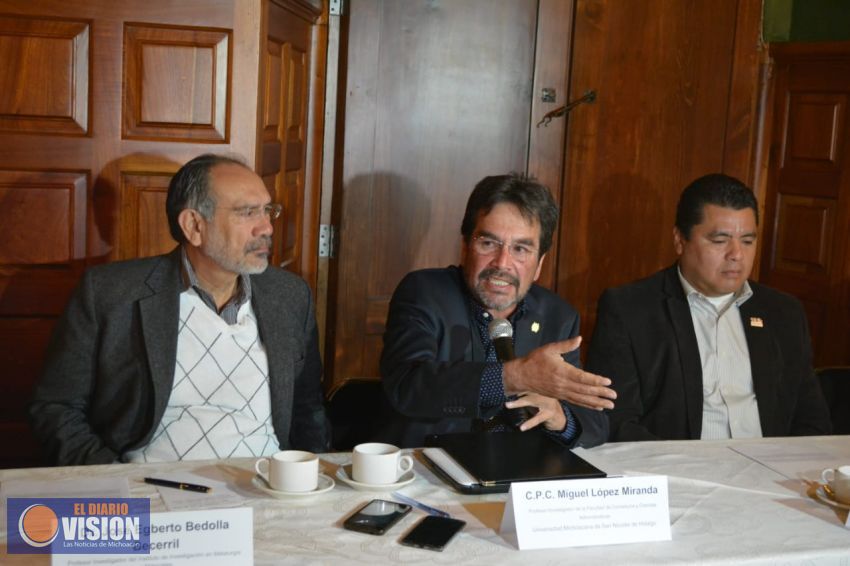 Miguel López Miranda presenta iniciativa para reestructurar financieramente a la UMSNH