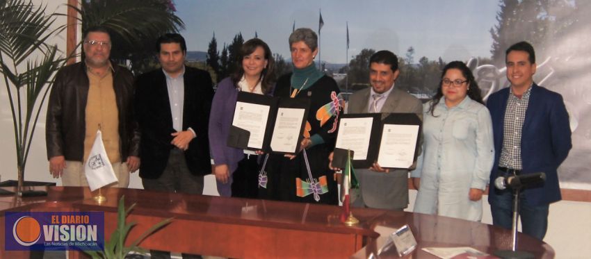 Firman convenio de colaboración interinstitucional Tec Ciudad Hidalgo-Universidad Autónoma de Qro 