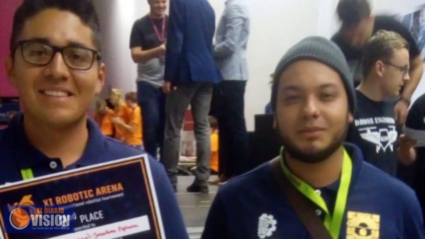 Estudiantes del Tec Ciudad Hidalgo, ganadores en concurso internacional realizado en Polonia