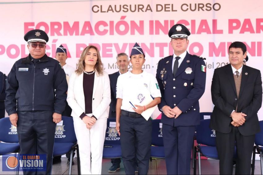 Manifiesta IEESSPP voluntad de aportar mejores policías para Morelia.