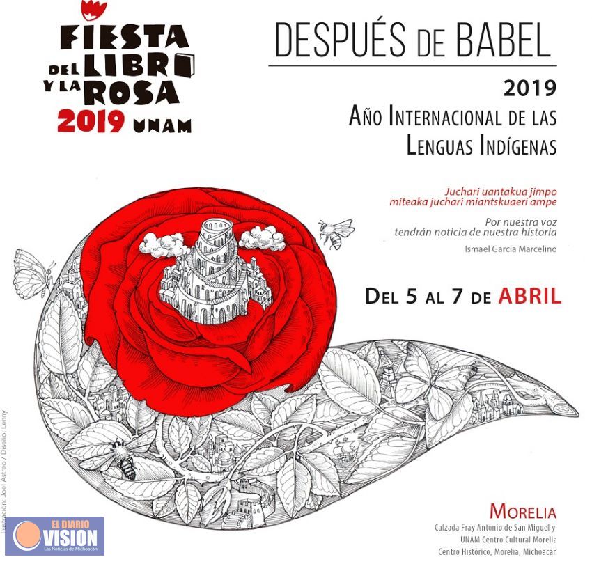 Presenta UNAM la fiesta del Libro y la Rosa 2019