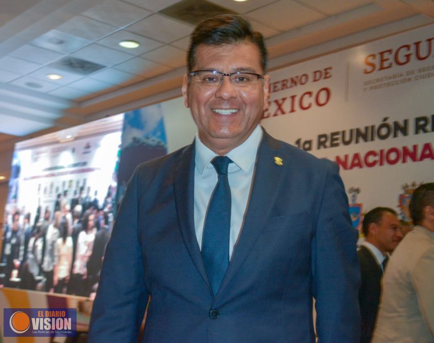 Michoacán es y será un aliando para tener regiones más seguras: Juan Bernardo Corona 