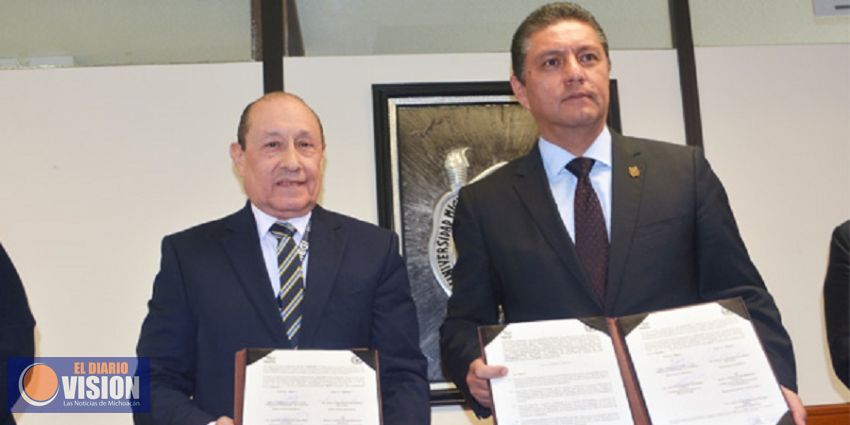 UMSNH e INEGI firman convenio de colaboración