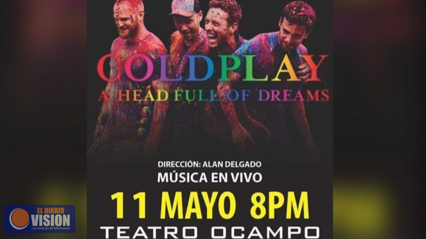 Presentarán la obra COLDPLAY  