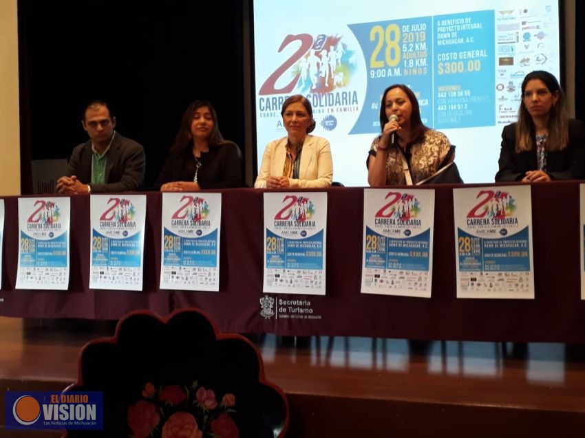 Anuncian la 2.ª Carrera Solidaria AMEXME, proyecto con causa.