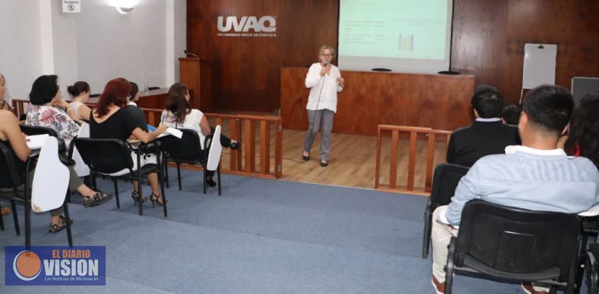 Universidad Vasco de Quiroga, comparte conferencia sobre Comercio Internacional