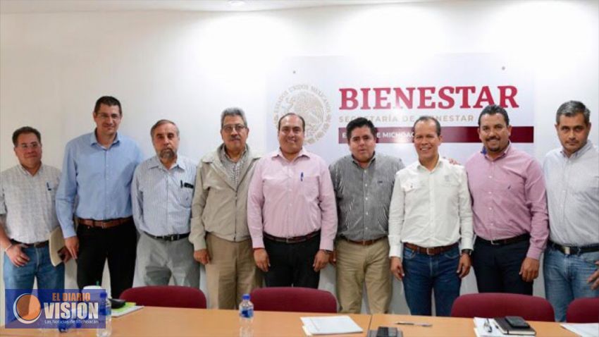 Delegación Bienestar y Sedrua, por una agenda conjunta