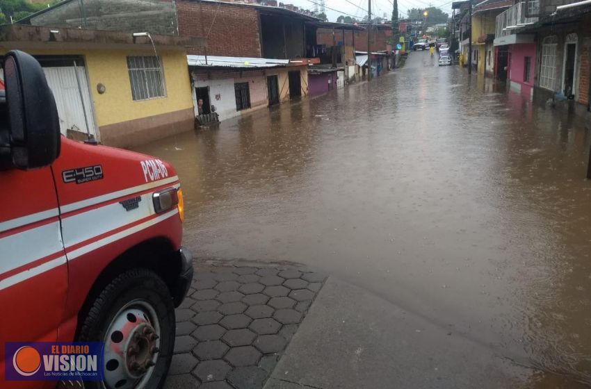 Intensifica Protección Civil vigilancia por intensas lluvias