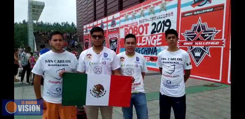 Tecnológico de Ciudad Hidalgo, dentro de los mejores 5, en Robotchallenge 2019 en China 