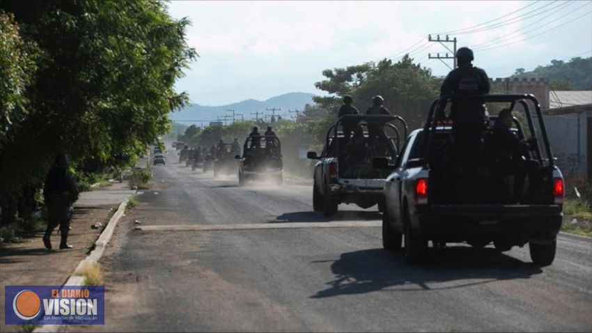 Sedena despliega 80 militares en Aguililla