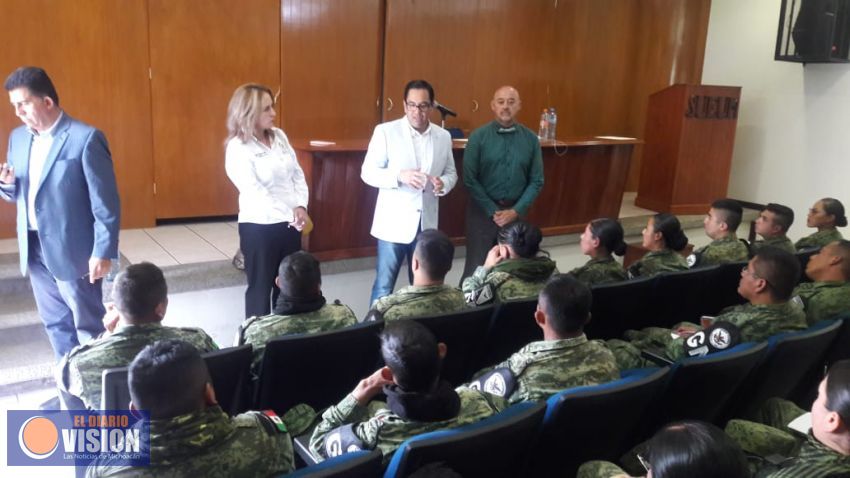 Capacita CEDH elementos de la Guardia Nacional 