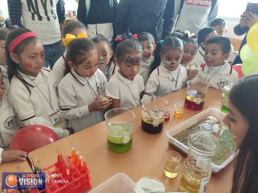 Instituto Tecnológico de Ciudad Hidalgo llevó a cabo el Día de la Ciencia para pequeños 