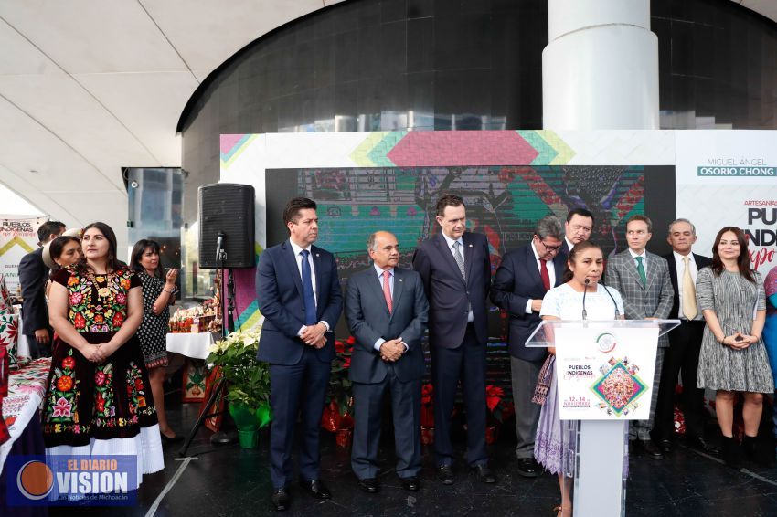 Artesanías y Gastronomía de los Pueblos Indígenas Expo Navidad en el Senado