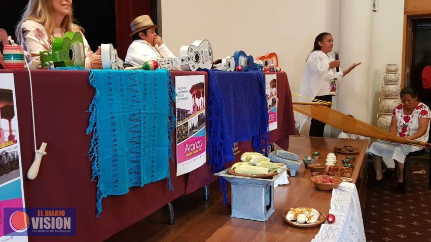 Celebrarán Primer Tianguis Artesanal, Gastronómico y Cultural de la Comunidad de Aranza