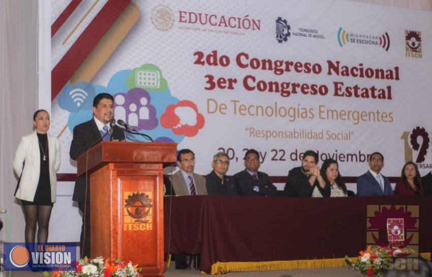 En el ITSCH arranca el 2º Congreso Estatal y el 3er Congreso Nacional de Tecnologías Emergentes