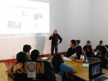 En marcha el Taller de Cómic en la Cuarta Feria Nacional del Libro y la Lectura