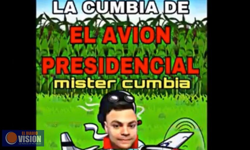 Surge la cumbia del avión presidencial