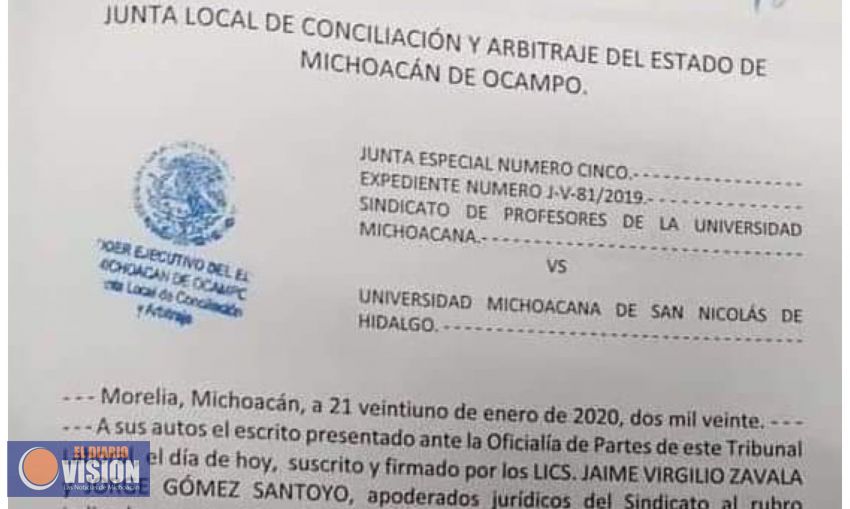 Junta Local de Conciliación y Arbitraje, declara existente huelga del SPUM 