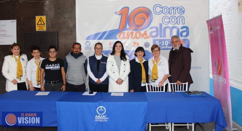 Presentan la décima edición de la Carrera Atlética “Corre con el Alma”