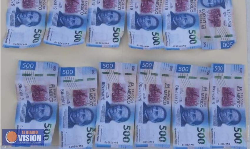 Circulan billetes falsos en Maravatío, alertan a los pobladores