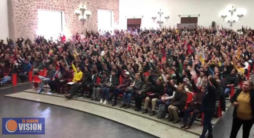 Empleados nicolaitas,  prorrogar huelga al 18 de febrero 