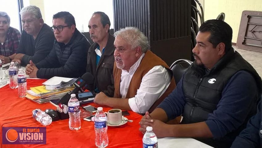 Sindicalizados, presentan  denuncia contra Eduardo Tena 