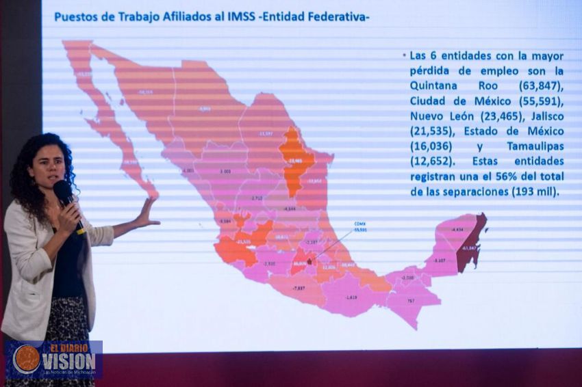 Por crisis de COVID-19, se perdieron casi 347 mil empleos formales en México