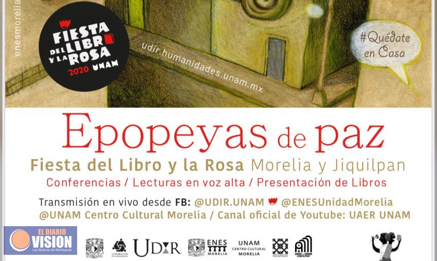 Fiesta del Libro y la Rosa 2020, Morelia y Jiquilpan