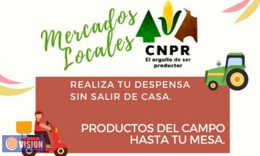 CNPR arrancó el programa “Mercados Locales”, con productos de alta calidad y precios bajos