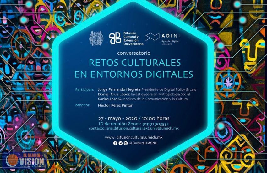 UMSNH participa en conservatorio retos culturales y entornos digitales 