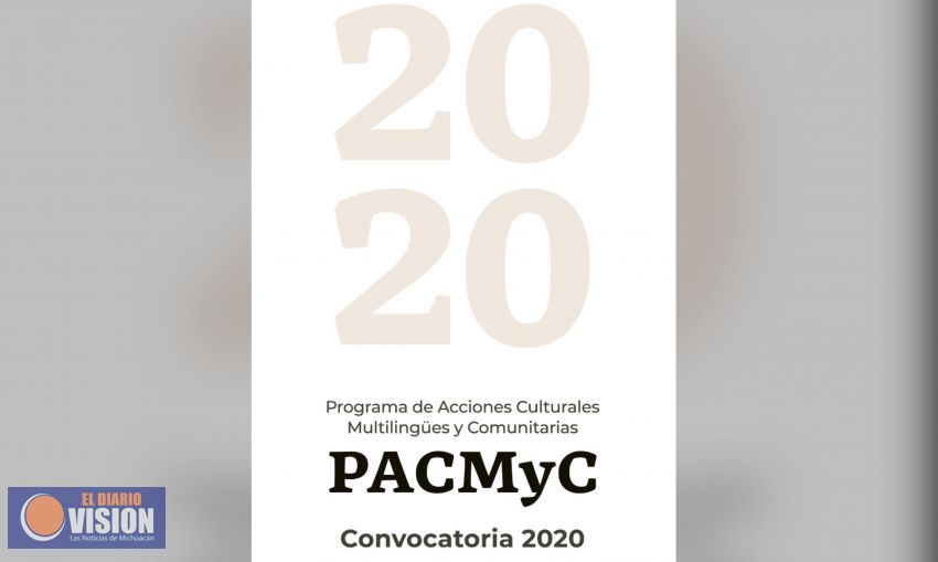 Amplían plazo de convocatoria al PACMyC 2020