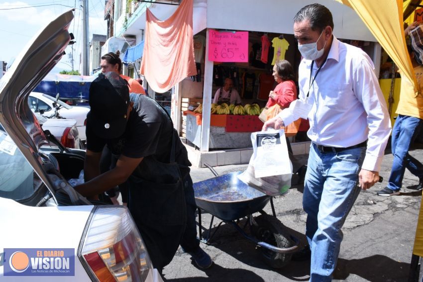 Del mercado a tu casa, un alivio para las familias