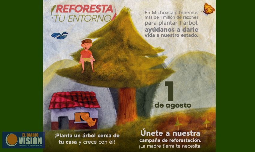 Prepara SEE campaña para plantar un millón de árboles 