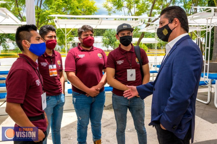 UMSNH concluye con saldo blanco exámenes de admisión para licenciatura del área de la Salud: Rector