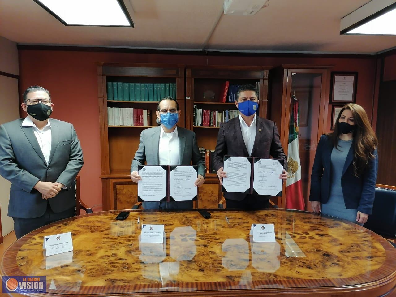 UMSNH y ASM signan convenio de colaboración 