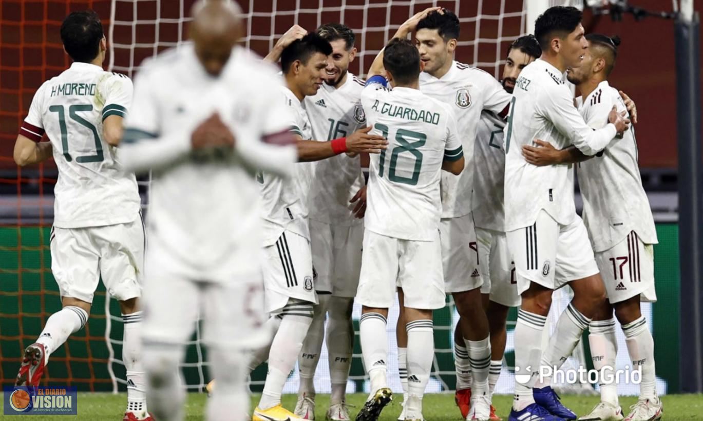 México vence a Holanda en partido de preparación
