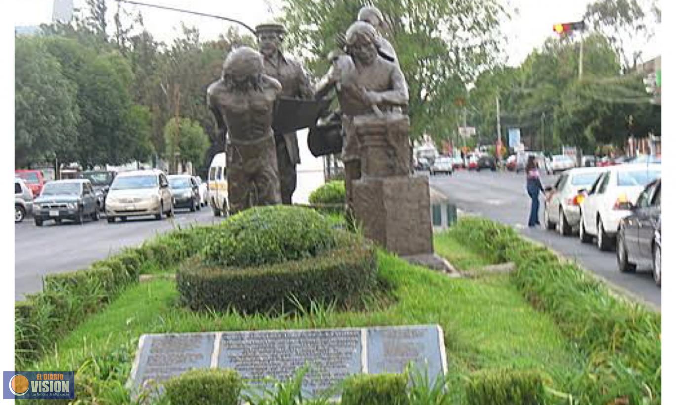 Ayuntamiento de Morelia removerá la escultura denominada, “Los Constructores” 