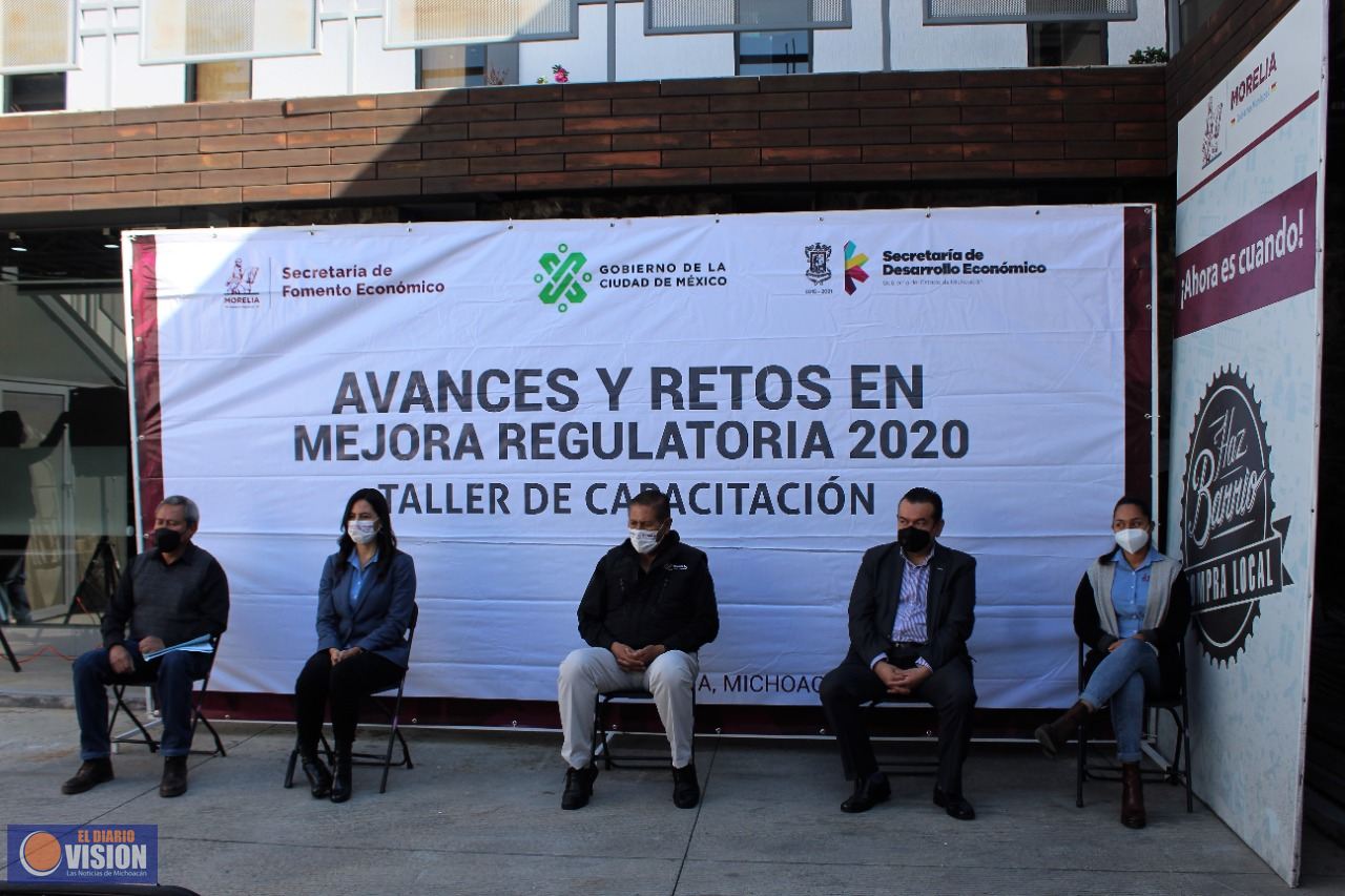 Gobierno de Morelia reconoce a empleados municipales por participar en la certificación PROSARE 