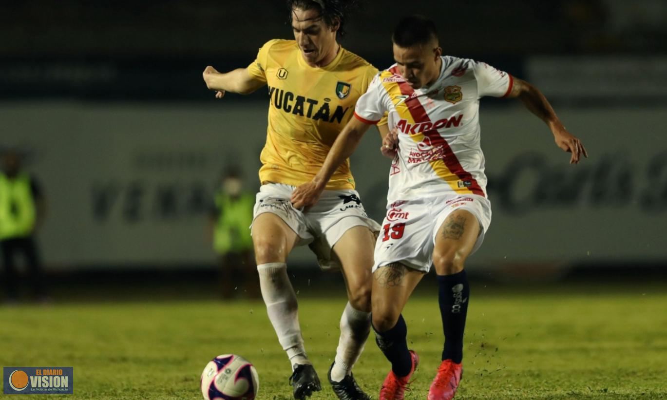 Atlético Morelia empata a un gol con Venados de Mérida