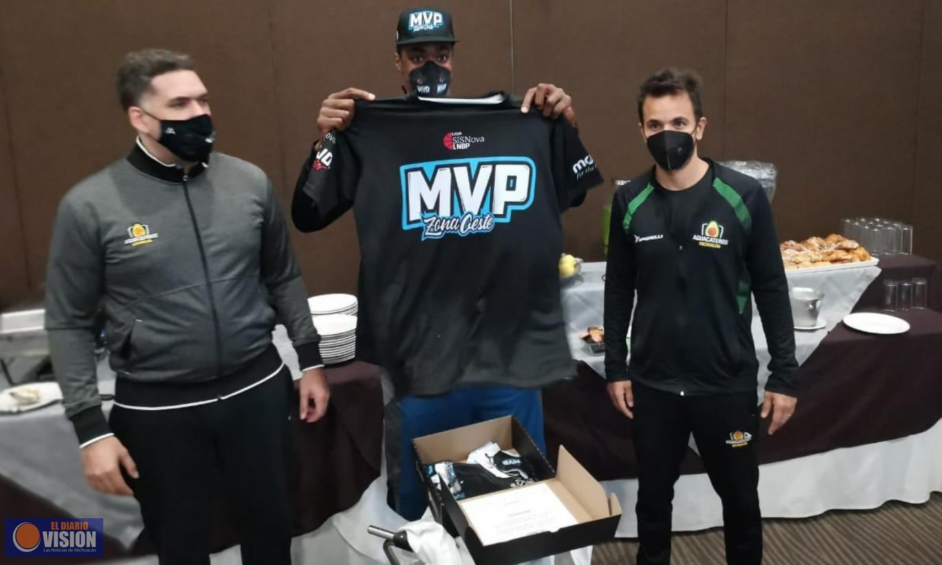 Jerome Meyinsse, MVP de la Zona Oeste y Daniel Girón, revelación del año