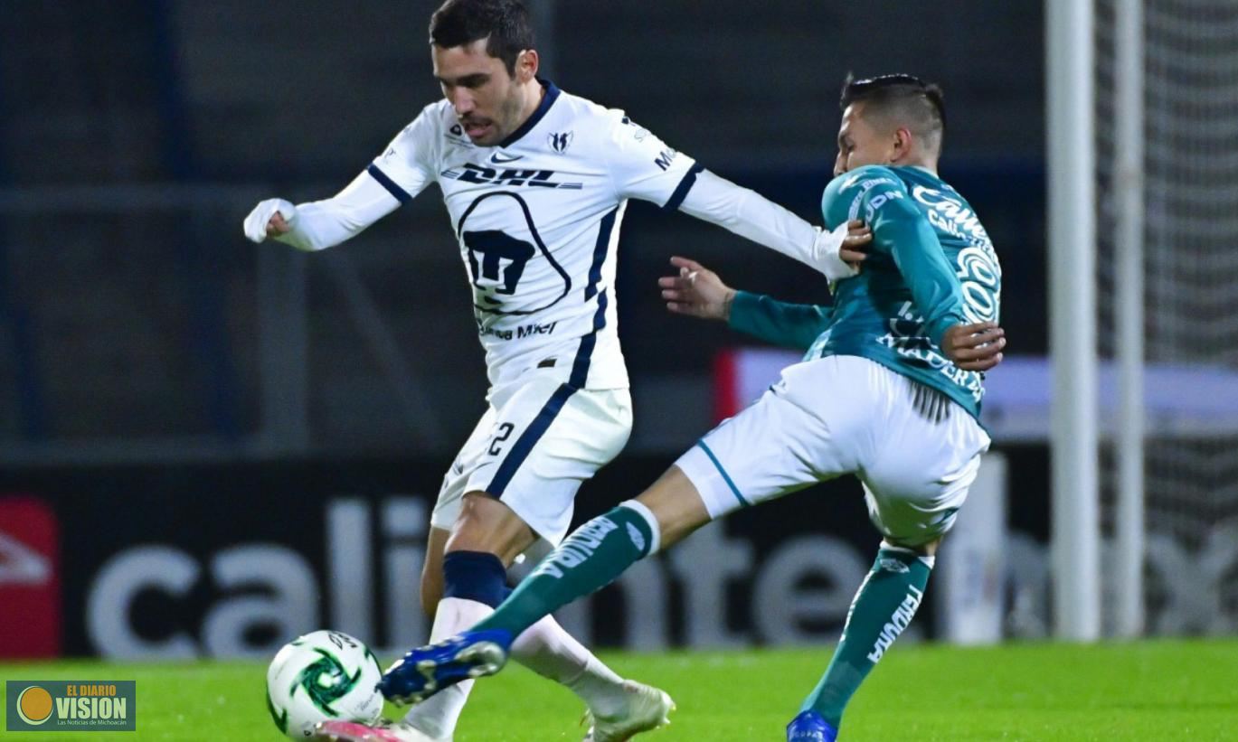 Pumas y León empatan en el juego de ida de la Final del Guard1anes 2020