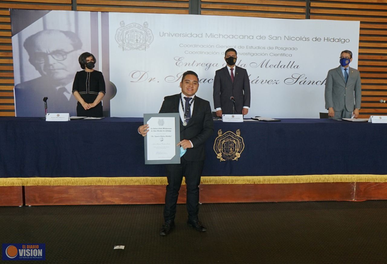 UMSNH entrega medalla Dr. Ignacio Chávez Sánchez 