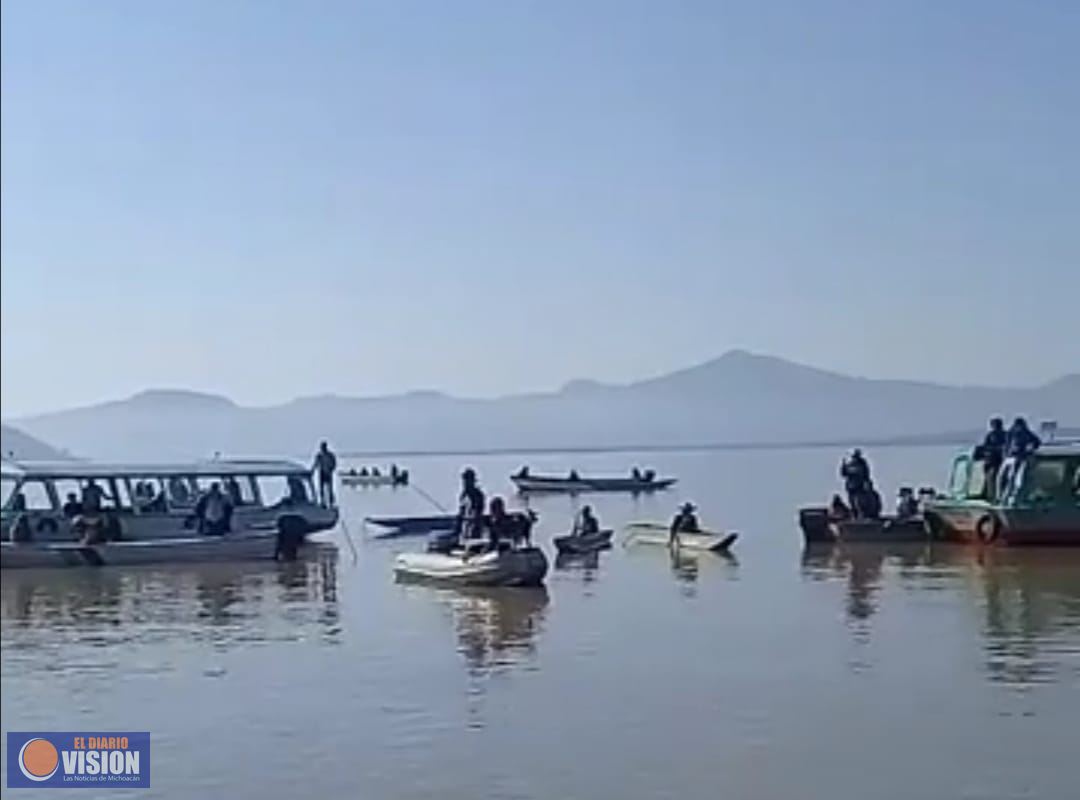 Localizan cuerpo de Miguel Ángel en el Lago de Pátzcuaro 