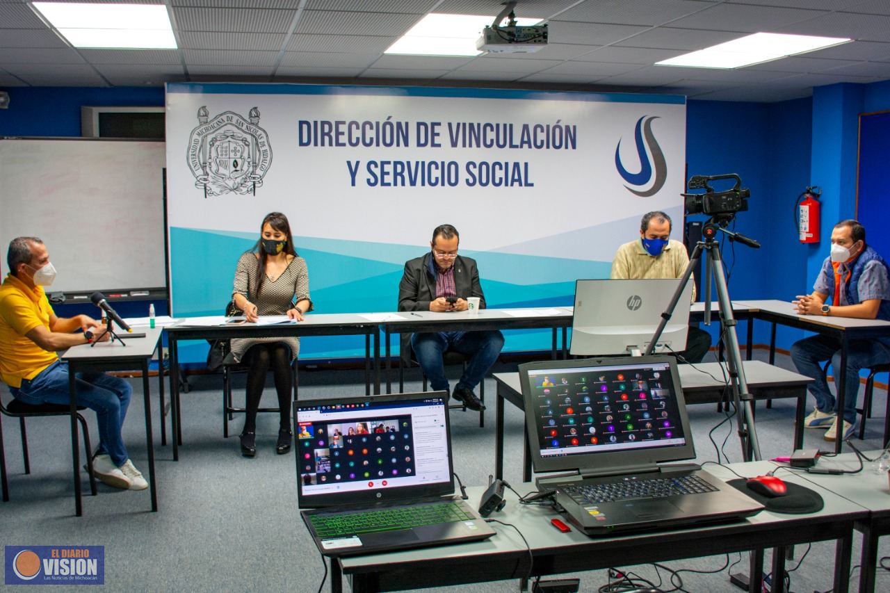 UMSNH realiza de manera virtual liberación de servicio social 