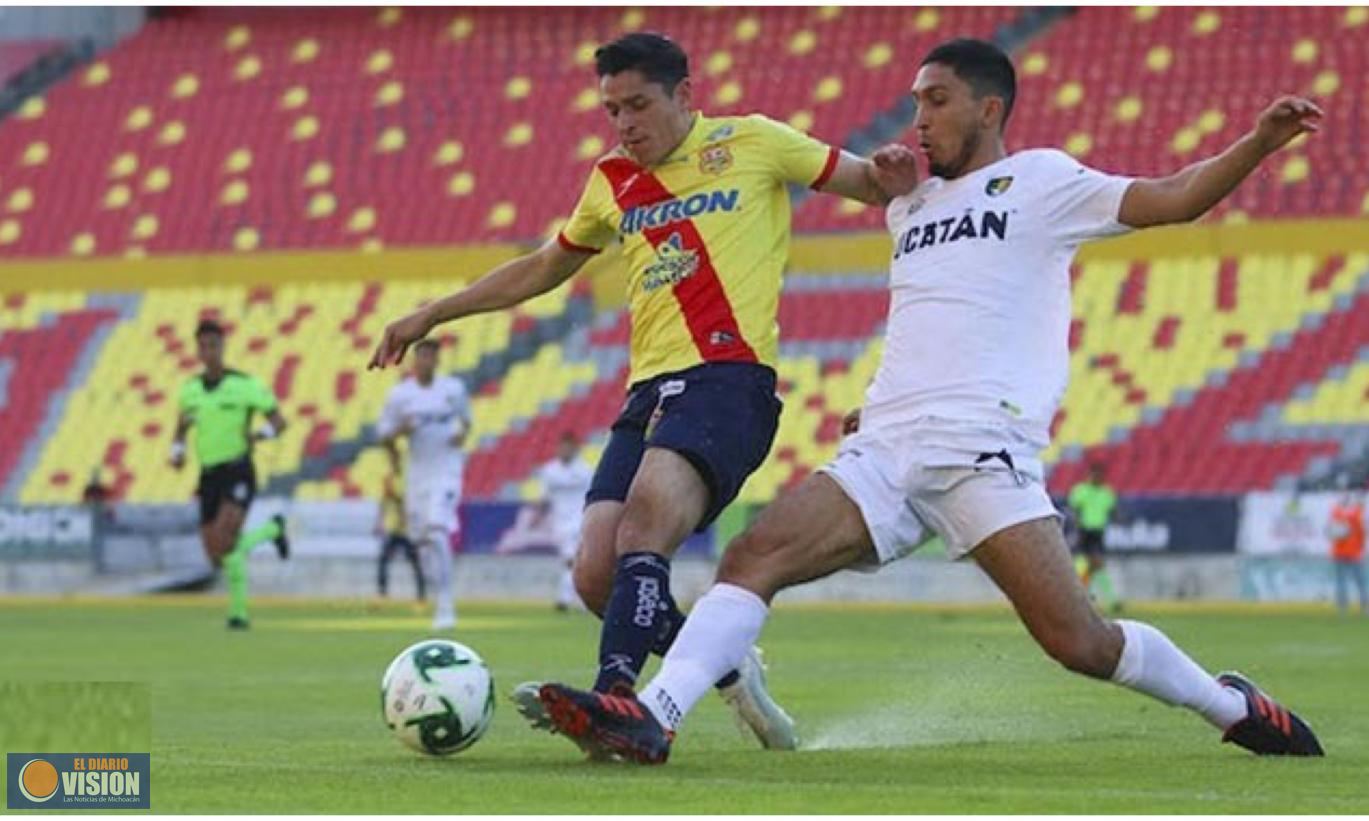 Atlético Morelia rescata el empate en casa y retoma el liderato general