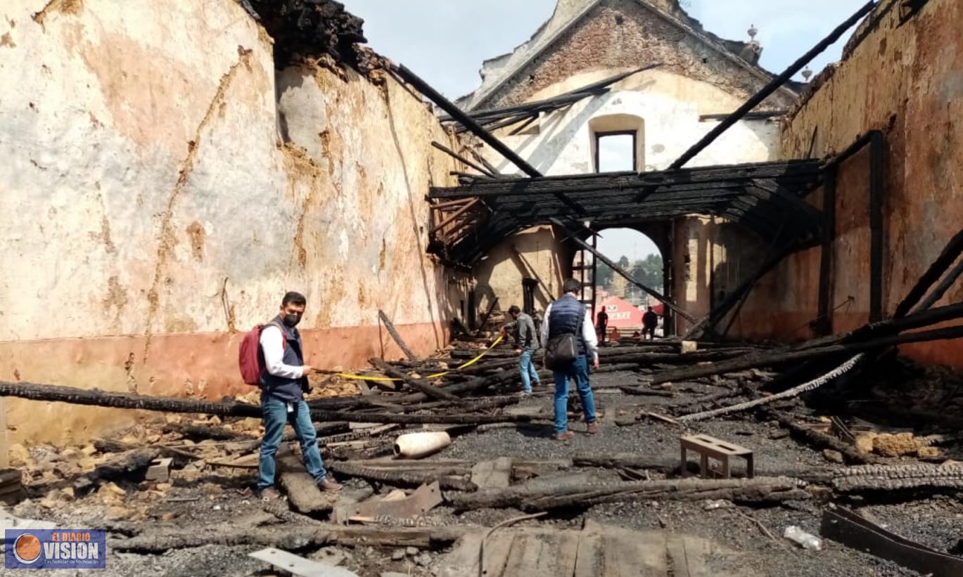 Será reconstruido el templo de Santiago Apóstol, de Nurio